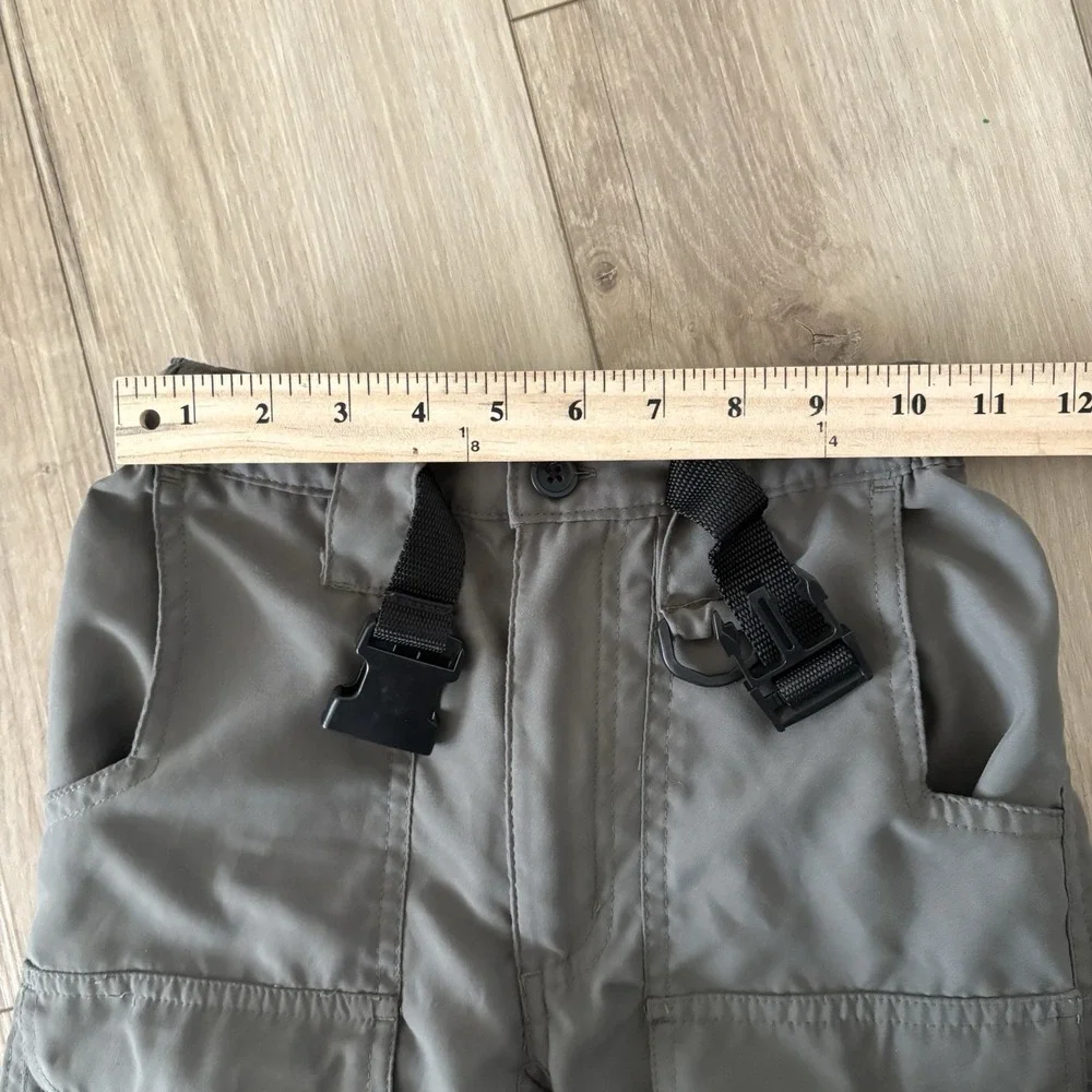 Boy Scouts Of America Switchbacks Pants Small Green Uniform Zip Off‎ Cargo Hike